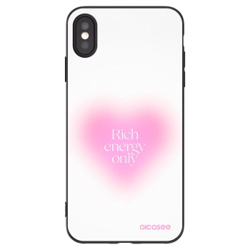 Picasee fekete szilikon tok az alábbi mobiltelefonokra Apple iPhone XS Max - Rich Energy