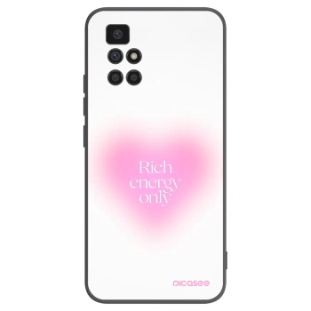 Picasee fekete szilikon tok az alábbi mobiltelefonokra Xiaomi Redmi 10 - Rich Energy