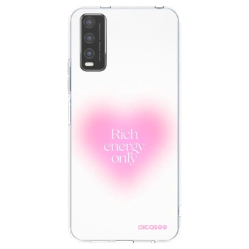 Picasee átlátszó szilikon tok az alábbi mobiltelefonokra Vivo Y20s - Rich Energy