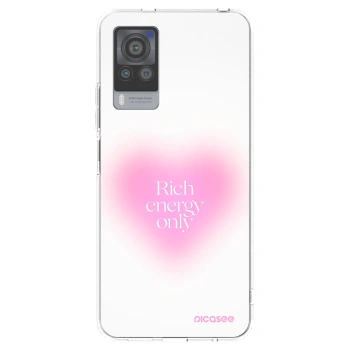Picasee átlátszó szilikon tok az alábbi mobiltelefonokra Vivo X60 Pro 5G - Rich Energy