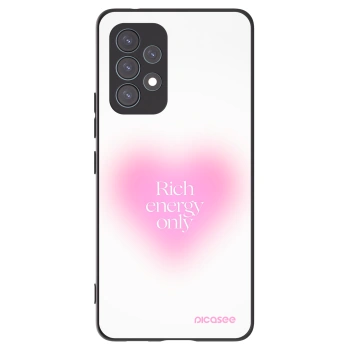 Picasee fekete szilikon tok az alábbi mobiltelefonokra Samsung Galaxy A53 5G A536 - Rich Energy