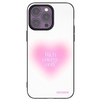 Picasee fekete szilikon tok az alábbi mobiltelefonokra Apple iPhone 14 Pro Max - Rich Energy
