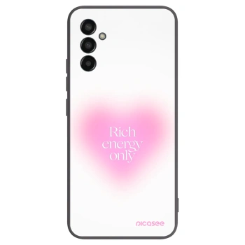 Picasee fekete szilikon tok az alábbi mobiltelefonokra Samsung Galaxy M13 M135F - Rich Energy