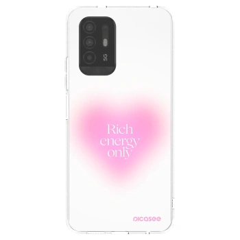 Picasee átlátszó szilikon tok az alábbi mobiltelefonokra OPPO A94 5G - Rich Energy