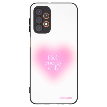 Picasee fekete szilikon tok az alábbi mobiltelefonokra Samsung Galaxy A23 A236B 5G - Rich Energy