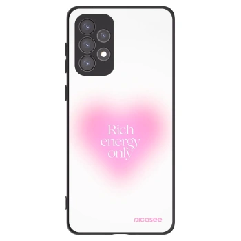 Picasee fekete szilikon tok az alábbi mobiltelefonokra Samsung Galaxy A73 5G - Rich Energy