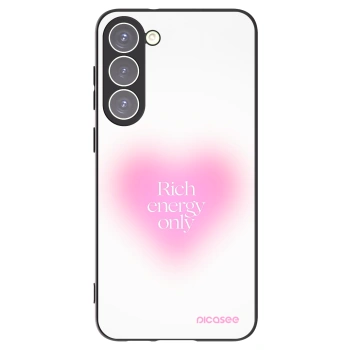 Picasee fekete szilikon tok az alábbi mobiltelefonokra Samsung Galaxy S23+ 5G - Rich Energy