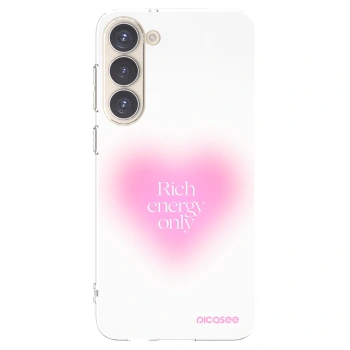 Picasee átlátszó szilikon tok az alábbi mobiltelefonokra Samsung Galaxy S23+ 5G - Rich Energy