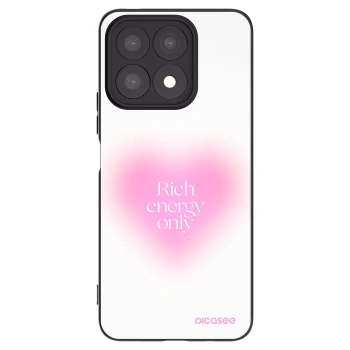 Picasee fekete szilikon tok az alábbi mobiltelefonokra Honor X8a - Rich Energy