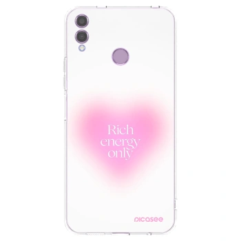 Picasee átlátszó szilikon tok az alábbi mobiltelefonokra Honor 8X - Rich Energy