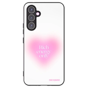 Picasee fekete szilikon tok az alábbi mobiltelefonokra Samsung Galaxy A54 5G A546B - Rich Energy