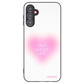 Picasee fekete szilikon tok az alábbi mobiltelefonokra Samsung Galaxy A14 4G A145R - Rich Energy