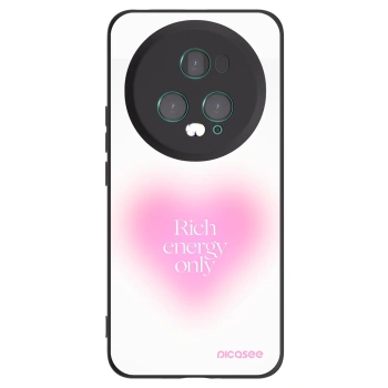 Picasee fekete szilikon tok az alábbi mobiltelefonokra Honor Magic5 Pro - Rich Energy