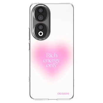 Picasee átlátszó szilikon tok az alábbi mobiltelefonokra Honor 90 5G - Rich Energy