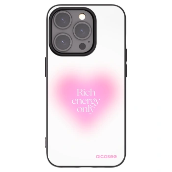 Picasee fekete szilikon tok az alábbi mobiltelefonokra Apple iPhone 15 Pro - Rich Energy