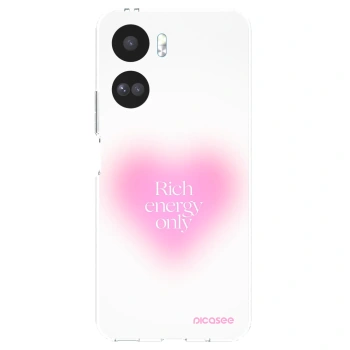 Picasee átlátszó szilikon tok az alábbi mobiltelefonokra Honor 90 Lite 5G - Rich Energy