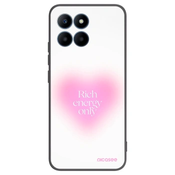 Picasee fekete szilikon tok az alábbi mobiltelefonokra Honor 70 Lite - Rich Energy