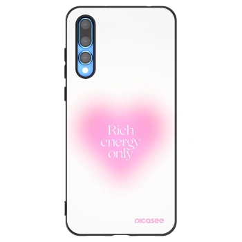 Picasee fekete szilikon tok az alábbi mobiltelefonokra Huawei P20 Pro - Rich Energy