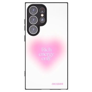 Picasee fekete szilikon tok az alábbi mobiltelefonokra Samsung Galaxy S24 Ultra S928B 5G - Rich Energy