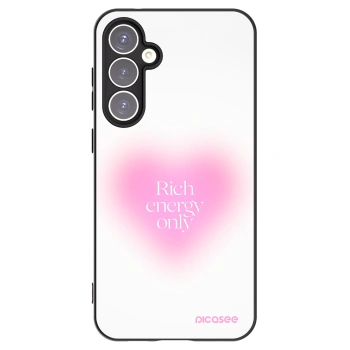 Picasee fekete szilikon tok az alábbi mobiltelefonokra Samsung Galaxy S23 FE S711B - Rich Energy