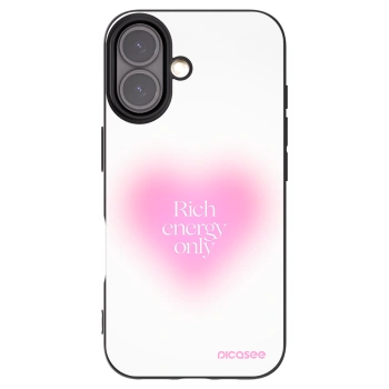 Picasee fekete szilikon tok az alábbi mobiltelefonokra Apple iPhone 16 - Rich Energy