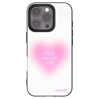 Picasee fekete szilikon tok az alábbi mobiltelefonokra Apple iPhone 16 Pro - Rich Energy
