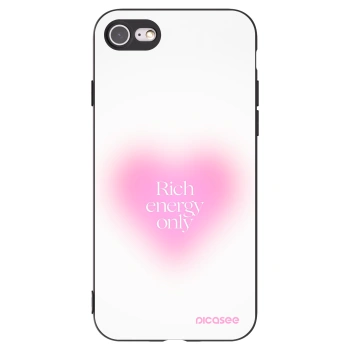 Picasee fekete szilikon tok az alábbi mobiltelefonokra Apple iPhone 8 - Rich Energy