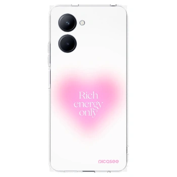 Picasee átlátszó szilikon tok az alábbi mobiltelefonokra Realme C33 (2023) - Rich Energy