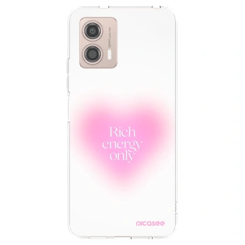 Picasee átlátszó szilikon tok az alábbi mobiltelefonokra Motorola Moto G53 5G - Rich Energy