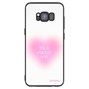 Picasee fekete szilikon tok az alábbi mobiltelefonokra Samsung Galaxy S8 G950F - Rich Energy