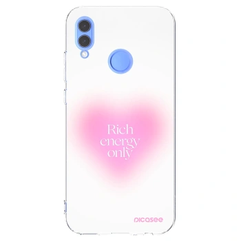 Picasee átlátszó szilikon tok az alábbi mobiltelefonokra Honor 10 Lite - Rich Energy