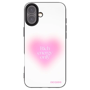 Picasee fekete szilikon tok az alábbi mobiltelefonokra Apple iPhone 16 Plus - Rich Energy