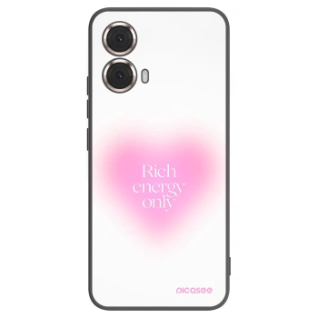 Picasee fekete szilikon tok az alábbi mobiltelefonokra Motorola Moto G85 - Rich Energy