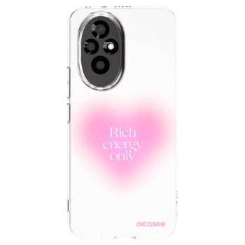 Picasee átlátszó szilikon tok az alábbi mobiltelefonokra Honor 200 Pro 5G - Rich Energy