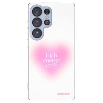 Picasee átlátszó szilikon tok az alábbi mobiltelefonokra Samsung Galaxy S25 Ultra 5G - Rich Energy