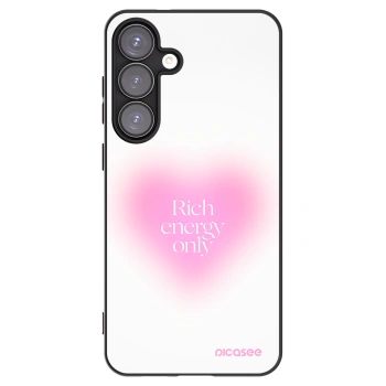 Picasee fekete szilikon tok az alábbi mobiltelefonokra Samsung Galaxy S25+ 5G - Rich Energy