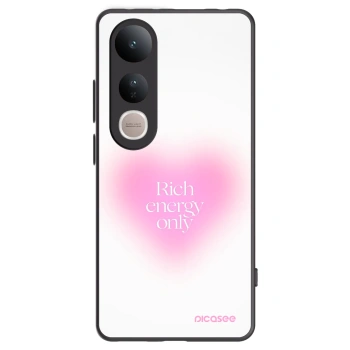 Picasee fekete szilikon tok az alábbi mobiltelefonokra Vivo V50 Lite 5G - Rich Energy