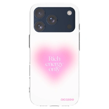 Picasee átlátszó szilikon tok az alábbi mobiltelefonokra Apple iPhone 17 Pro - Rich Energy