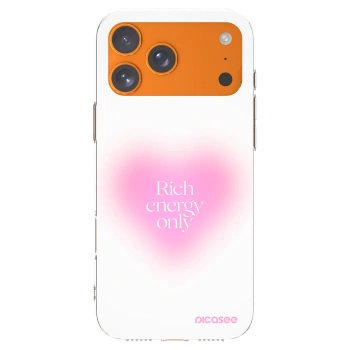 Picasee átlátszó szilikon tok az alábbi mobiltelefonokra Apple iPhone 17 Pro Max - Rich Energy