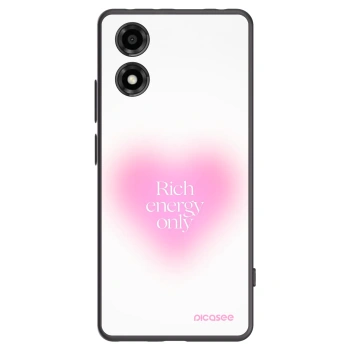 Picasee fekete szilikon tok az alábbi mobiltelefonokra Motorola Moto E14 - Rich Energy