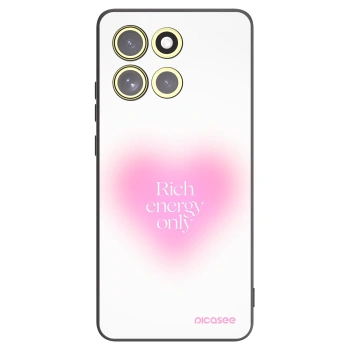 Picasee fekete szilikon tok az alábbi mobiltelefonokra Motorola Moto G86 5G - Rich Energy