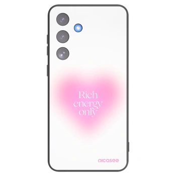 Picasee fekete szilikon tok az alábbi mobiltelefonokra Samsung Galaxy S25 FE 5G - Rich Energy