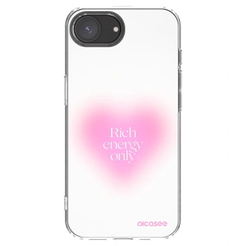 Picasee átlátszó szilikon tok az alábbi mobiltelefonokra Apple iPhone 17e - Rich Energy