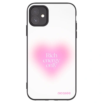 Picasee fekete szilikon tok az alábbi mobiltelefonokra Apple iPhone 11 - Rich Energy