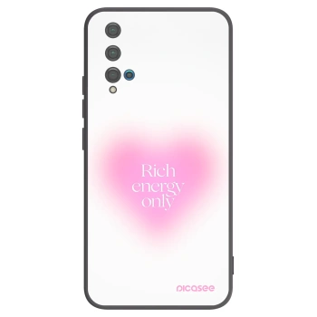 Picasee fekete szilikon tok az alábbi mobiltelefonokra Huawei Nova 5T - Rich Energy