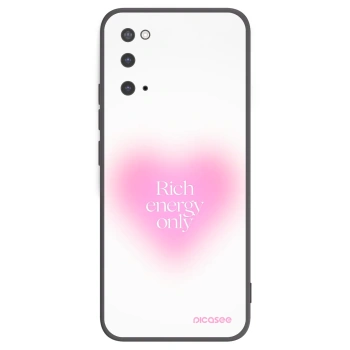 Picasee fekete szilikon tok az alábbi mobiltelefonokra Samsung Galaxy S20 G980F - Rich Energy