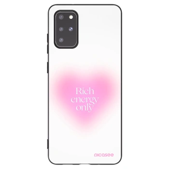 Picasee fekete szilikon tok az alábbi mobiltelefonokra Samsung Galaxy S20+ G985F - Rich Energy
