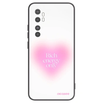 Picasee fekete szilikon tok az alábbi mobiltelefonokra Xiaomi Mi Note 10 Lite - Rich Energy