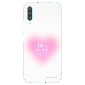 Picasee átlátszó szilikon tok az alábbi mobiltelefonokra Samsung Galaxy A30s A307F - Rich Energy