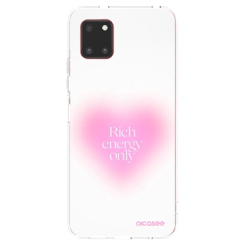 Picasee átlátszó szilikon tok az alábbi mobiltelefonokra Samsung Galaxy Note 10 Lite N770F - Rich Energy